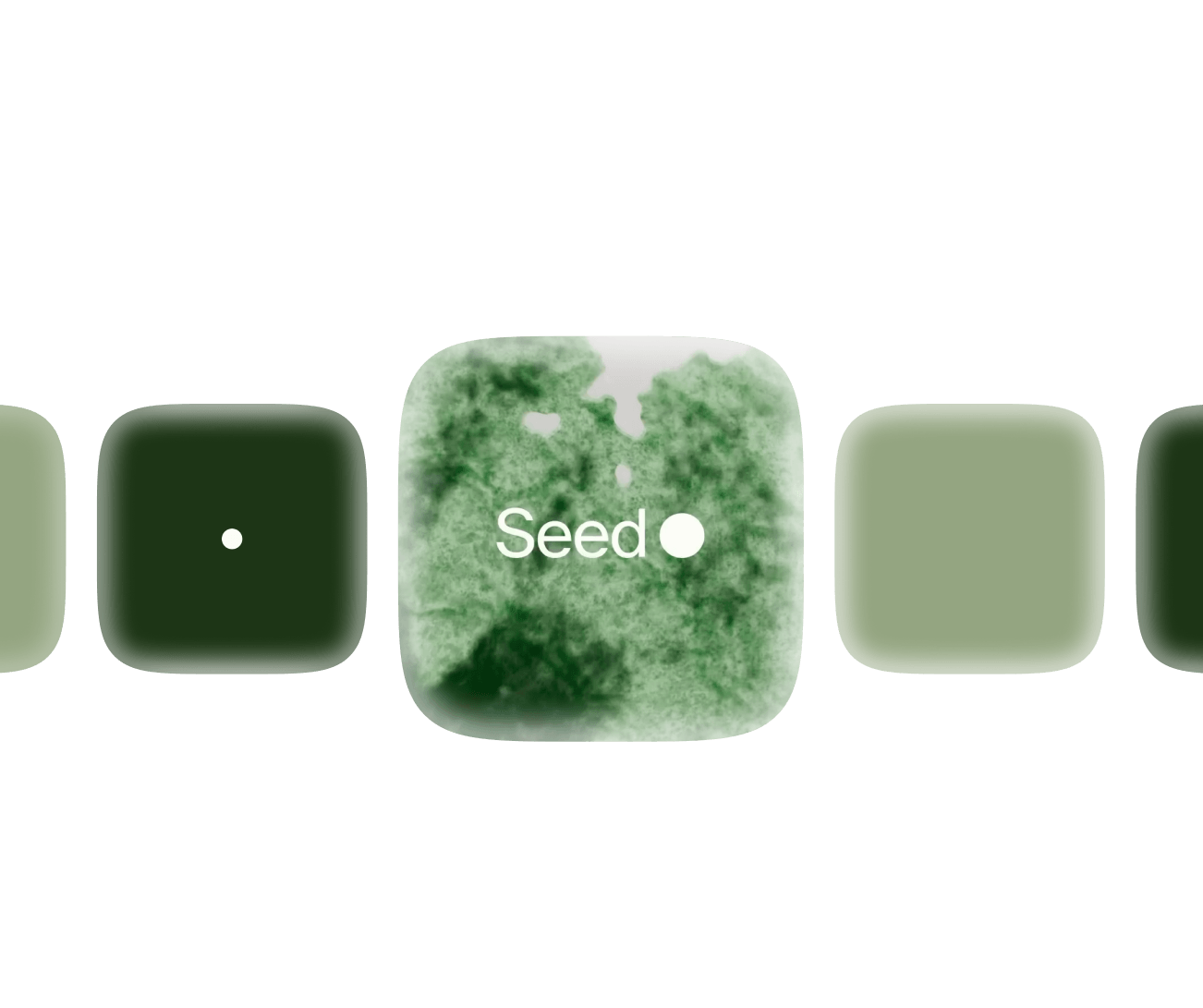 Butter brand kit carousel featuring Seed assets