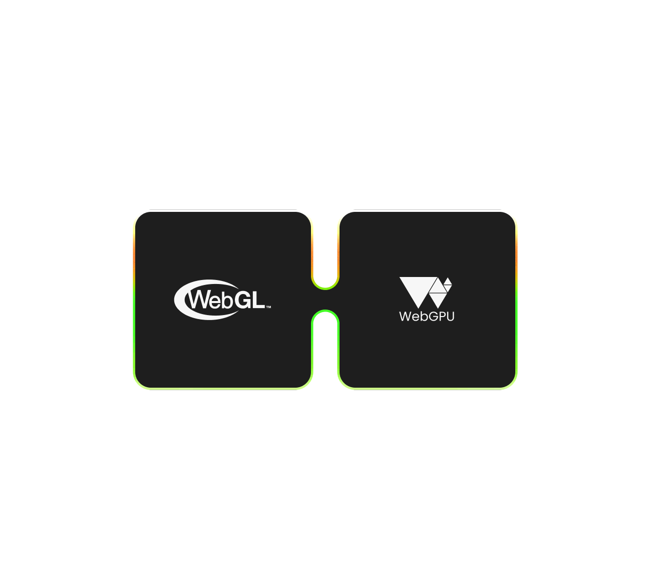 WebGL and WebGPU badges
